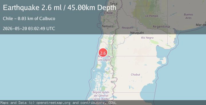 Map of LOS LAGOS, CHILE