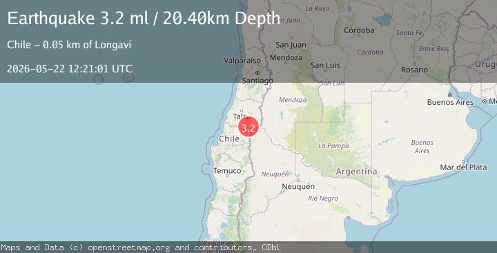 Map of MAULE, CHILE