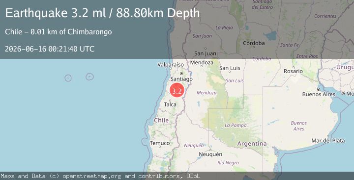Map of LIBERTADOR O'HIGGINS, CHILE
