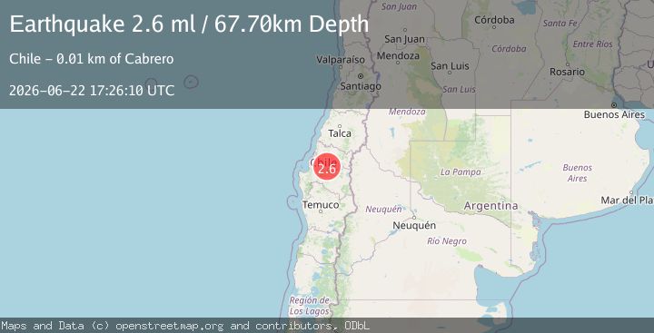 Map of BIO-BIO, CHILE