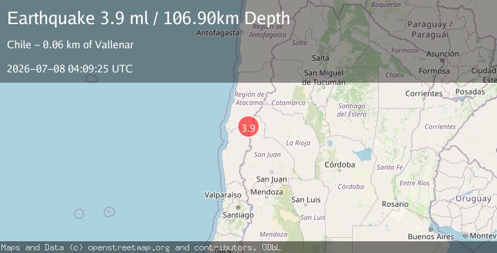 Map of ATACAMA, CHILE