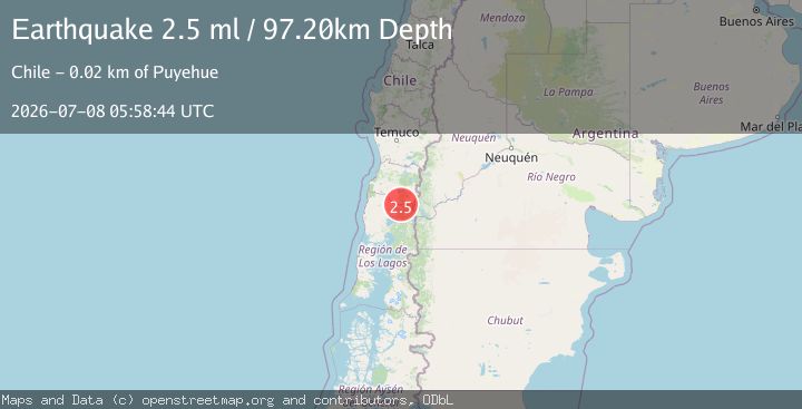 Map of LOS LAGOS, CHILE