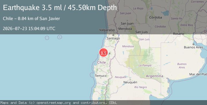Map of MAULE, CHILE