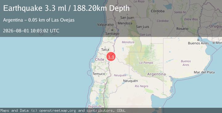 Map of NEUQUEN, ARGENTINA