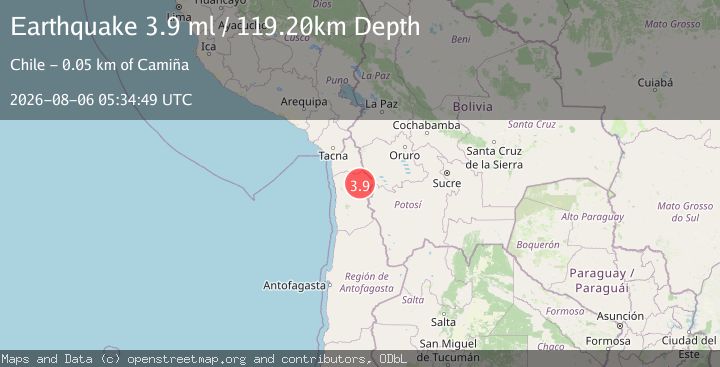 Map of TARAPACA, CHILE