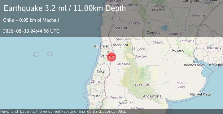 Map of REGION METROPOLITANA, CHILE
