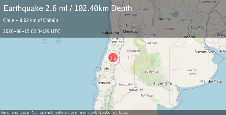 Map of MAULE, CHILE