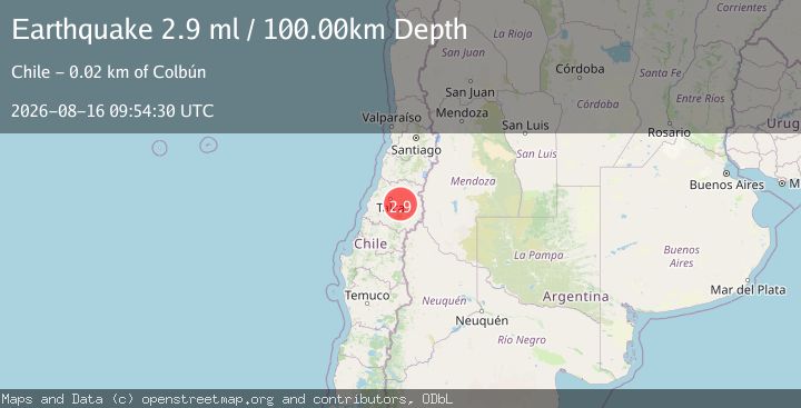 Map of MAULE, CHILE