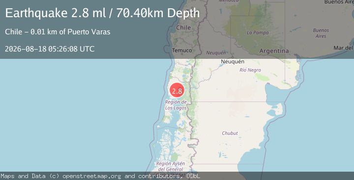 Map of LOS LAGOS, CHILE