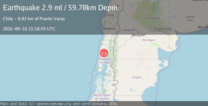 Map of LOS LAGOS, CHILE