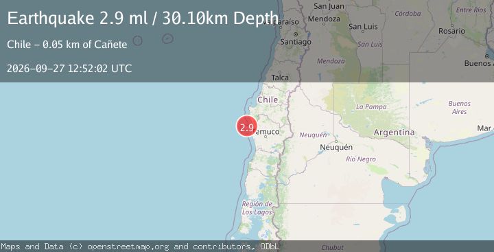Map of OFFSHORE BIO-BIO, CHILE