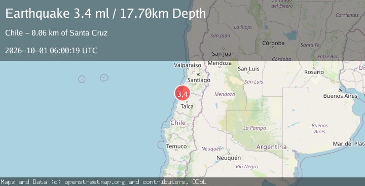 Map of MAULE, CHILE