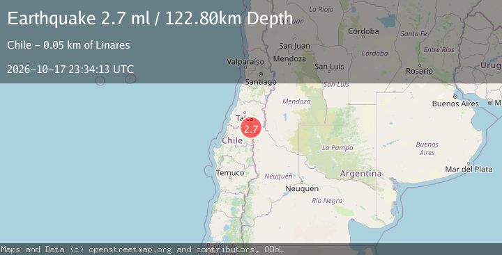 Map of MAULE, CHILE