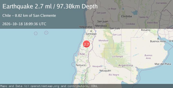 Map of MAULE, CHILE