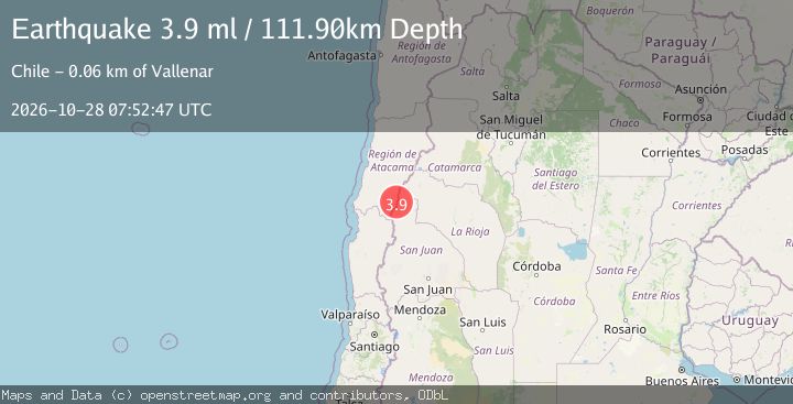 Map of ATACAMA, CHILE