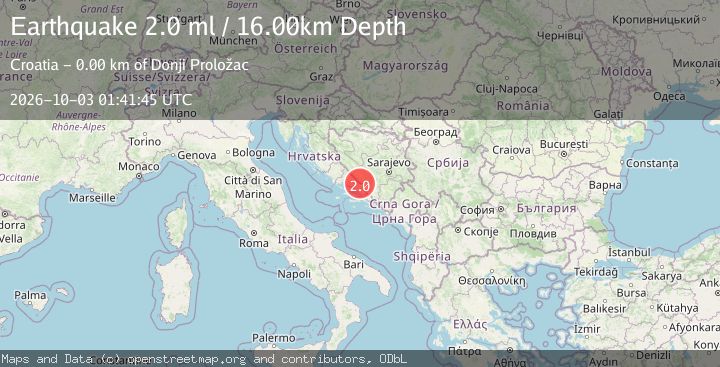 Map of CROATIA