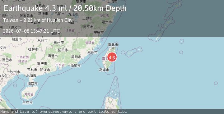 Map of TAIWAN