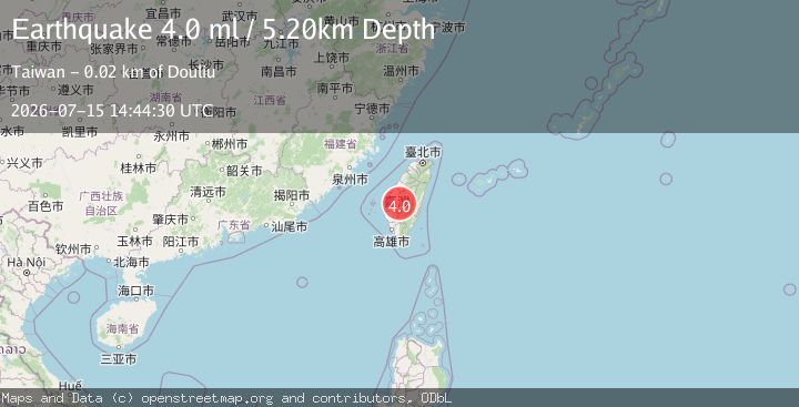 Map of TAIWAN