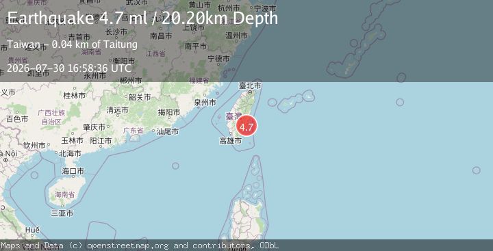 Map of TAIWAN