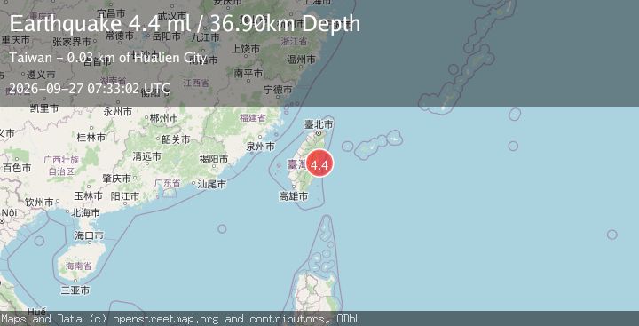 Map of TAIWAN