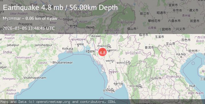 Map of MYANMAR