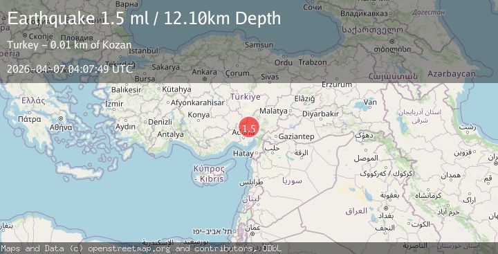 Map of CENTRAL TURKEY