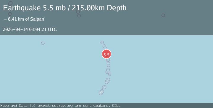 Map of PAGAN REG., N. MARIANA ISLANDS