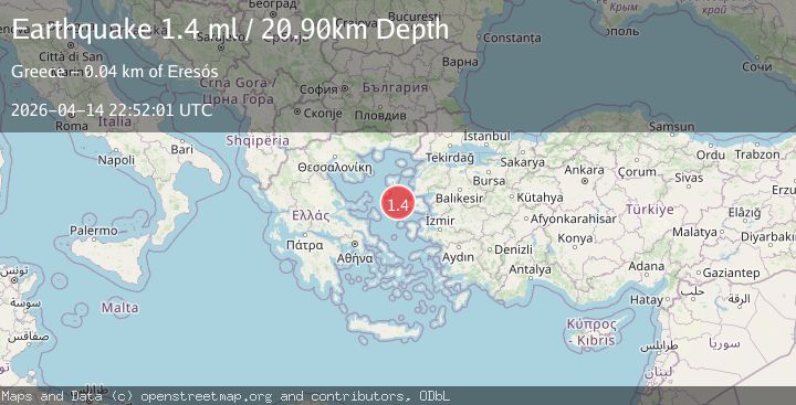 Map of AEGEAN SEA