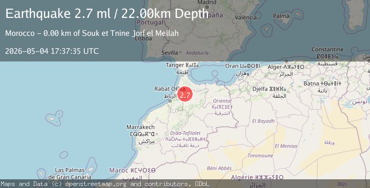 Map of MOROCCO