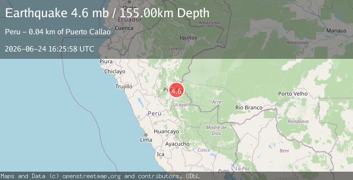 Map of CENTRAL PERU