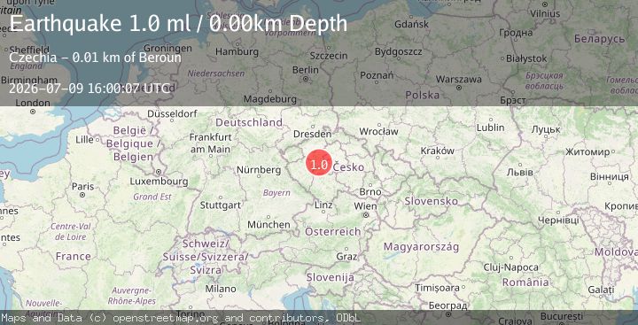 Map of CZECH REPUBLIC