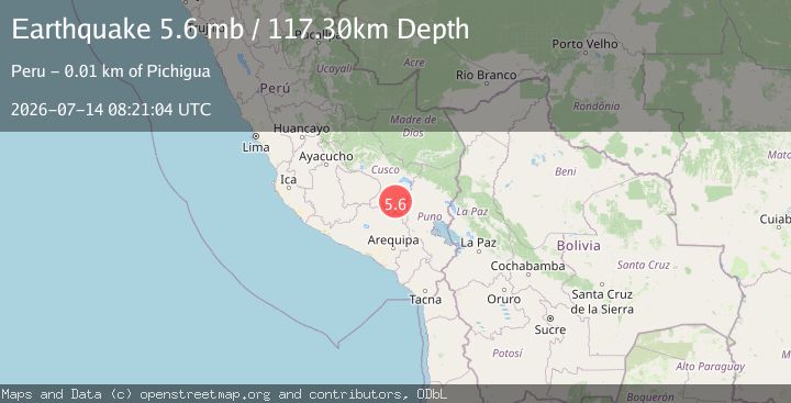 Map of CENTRAL PERU