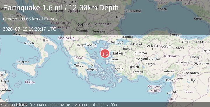 Map of AEGEAN SEA