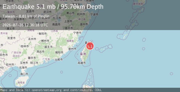 Map of TAIWAN