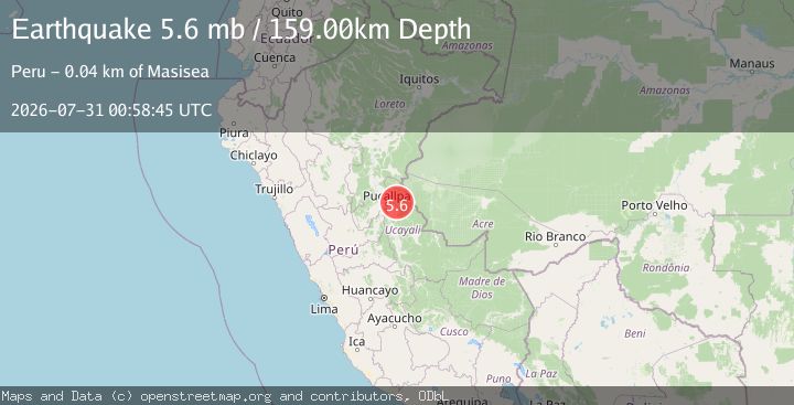 Map of CENTRAL PERU