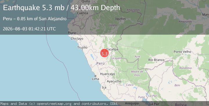 Map of CENTRAL PERU