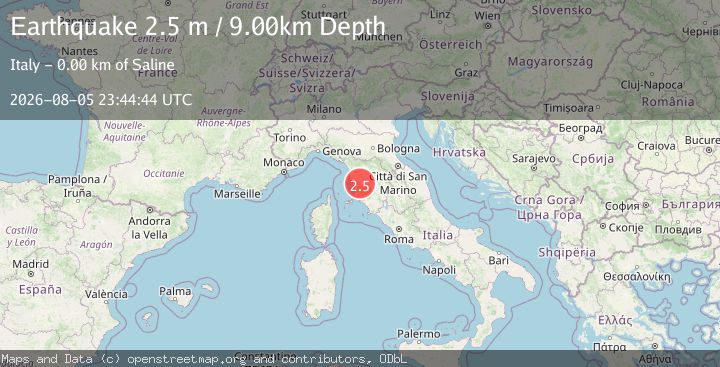 Map of CENTRAL ITALY