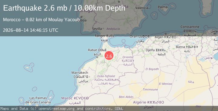 Map of MOROCCO