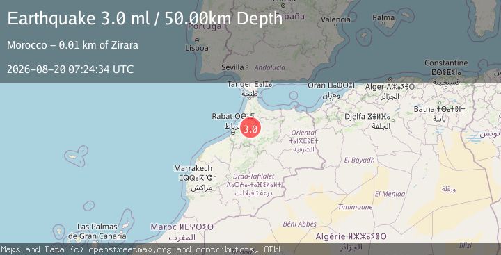 Map of MOROCCO
