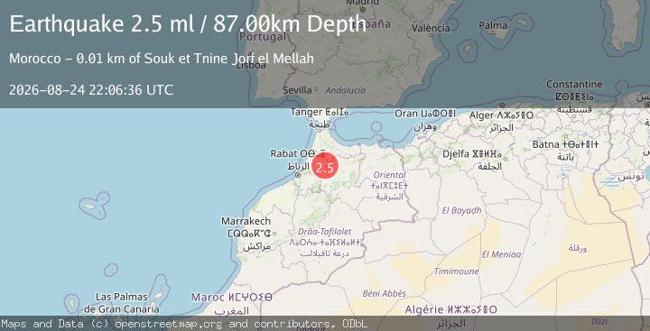 Map of MOROCCO