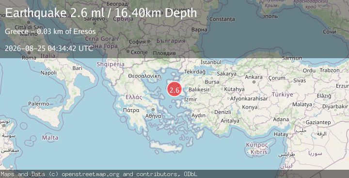 Map of AEGEAN SEA