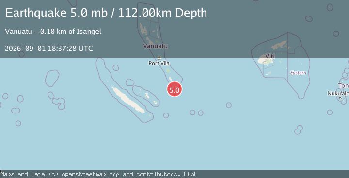 Map of VANUATU