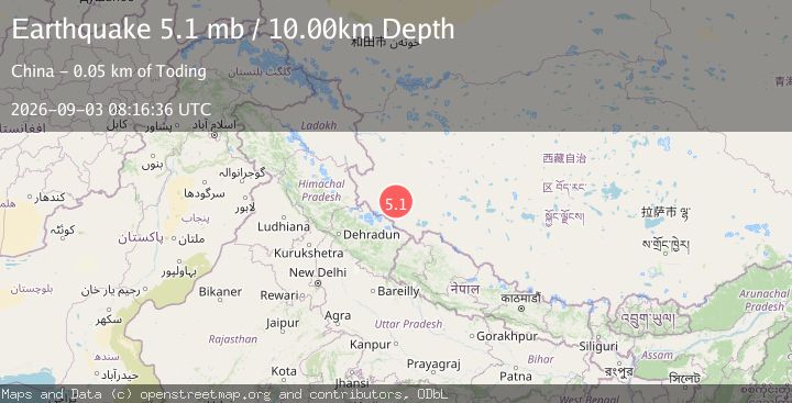 Map of WESTERN XIZANG