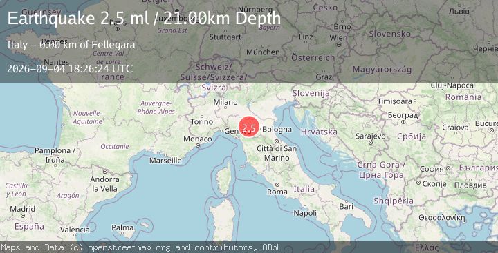 Map of NORTHERN ITALY