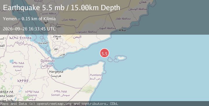 Map of GULF OF ADEN