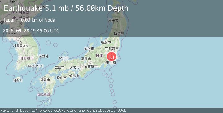 Map of NEAR S. COAST OF HONSHU, JAPAN