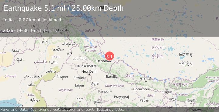 Map of WESTERN XIZANG-INDIA BORDER REG.