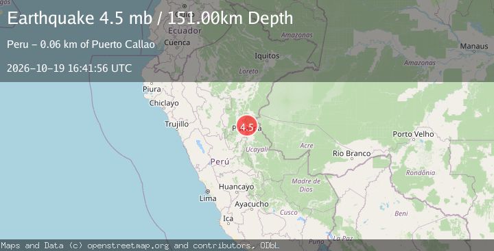 Map of NORTHERN PERU