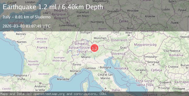 Map of NORTHERN ITALY