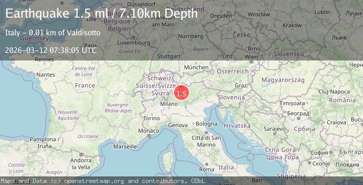 Map of NORTHERN ITALY